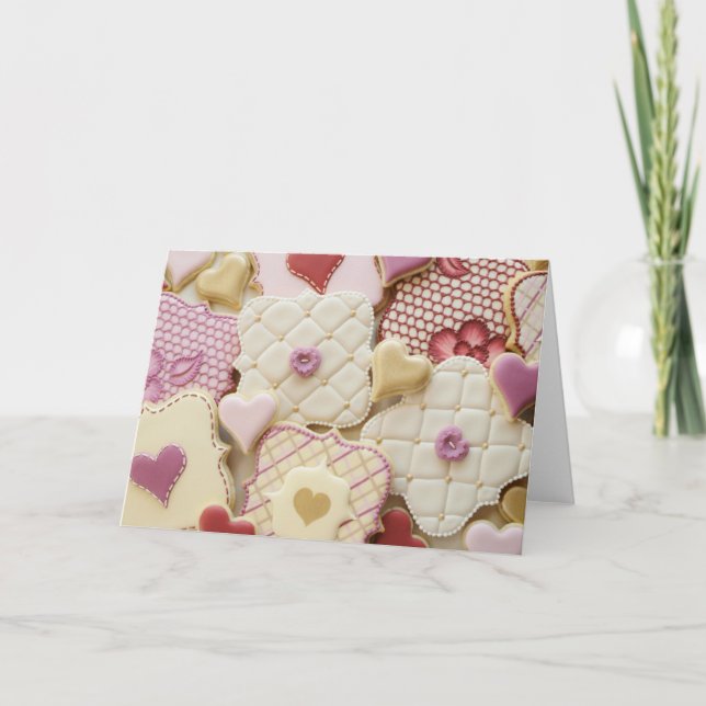 Valentinstag Grußkarte Feiertagskarte (Vorderseite)