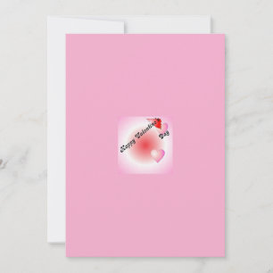 Valentinstag Grußkarte Feiertagskarte
