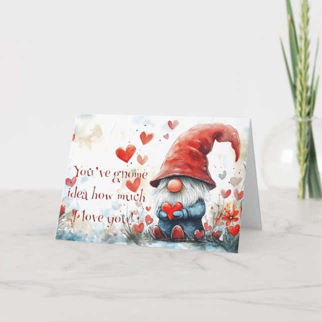 Valentinstag Grußkarte Feiertagskarte (Vorderseite)