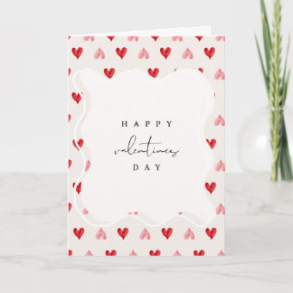 Valentinstag-Grußkarte Karte