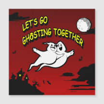 Valentinstag Halloween Ghosting Dünne Magnetkarte