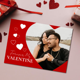 Valentinstag Heart Foto Red Holiday Karte