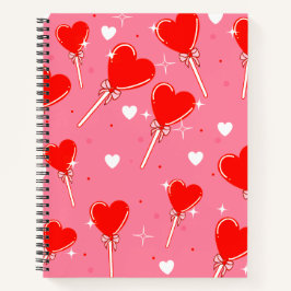 Valentinstag Heart Notebook Notizbuch