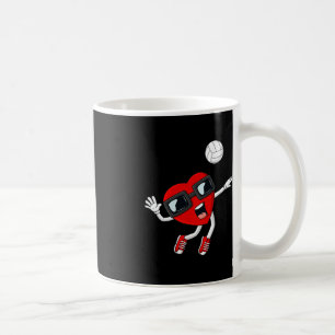 Valentinstag Heart Volleyball Fun Boys Girls Kind Kaffeetasse