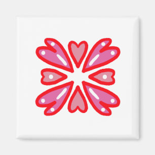 Valentinstag Hearts Magnet