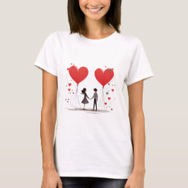 Valentinstag Hearts T-Shirt