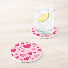 Valentinstag Hearts Untersetzer 01