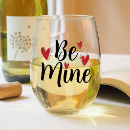 Valentinstag Herz ist mein Weinglas Ohne Stiel