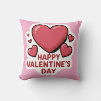 Valentinstag Herz Kissen