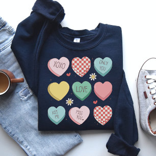 Valentinstag Herz Shirt, Valentingeschenk Sweatshirt