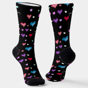 Valentinstag-Herz Socken