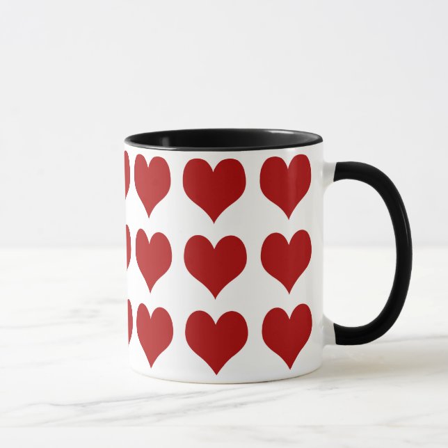 Valentinstag Herz Tasse (Rechts)