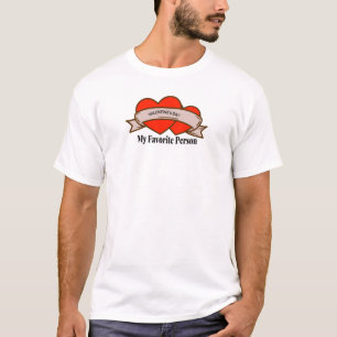 Valentinstag-Herzband Romantische Liebe Design T-Shirt