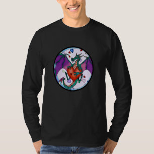 Valentinstag-Herzen-Drache 5 T-Shirt