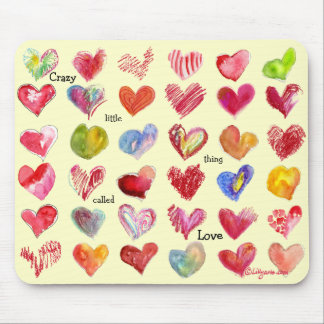 Valentinstag-Herzen Mouspad Mousepad