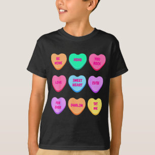 Valentinstag Herzen Süßigkeiten sei Valentinstag F T-Shirt