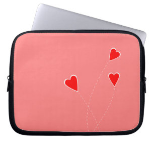 Valentinstag-Herzen-Tasche Laptopschutzhülle
