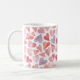 Valentinstag-Herzen-Tasse Kaffeetasse