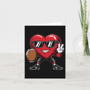 Valentinstag Herzenslust Fußball Boys Girls spiele Karte