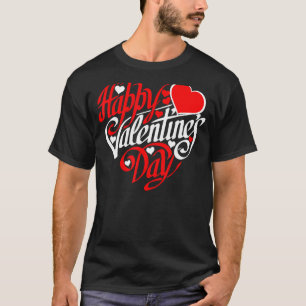 Valentinstag Herzform T-Shirt