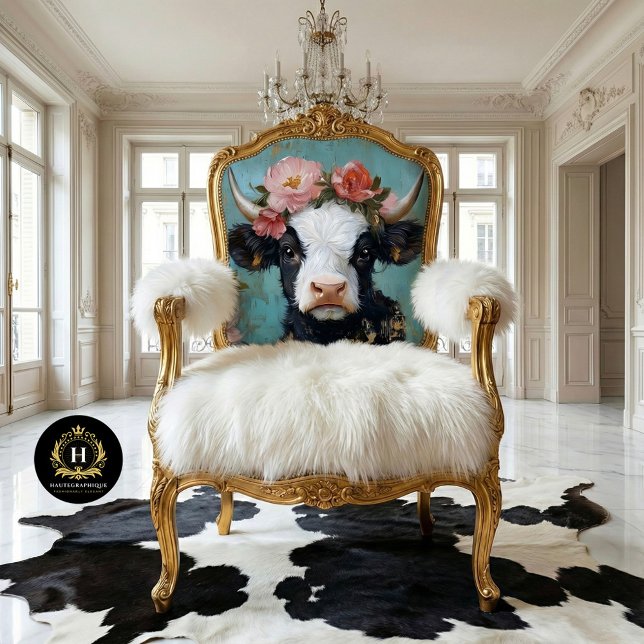 Valentinstag Hochland Kuh rustikale Decoupage Seidenpapier (Von Creator hochgeladen)