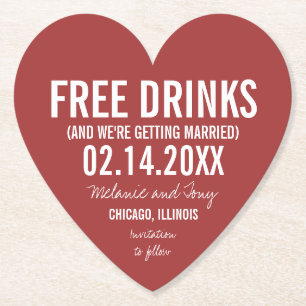 Valentinstag Hochzeit Funny rettet die Termine Untersetzer