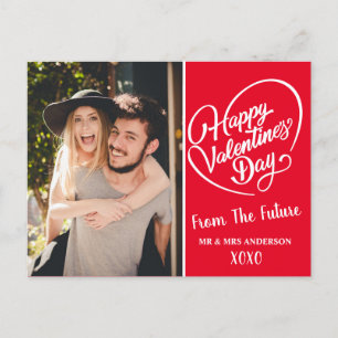 Valentinstag Hochzeitstag Foto Rettete Der Tag Postkarte