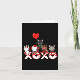Valentinstag Horrorfilme Einhorn Xoxo Karte
