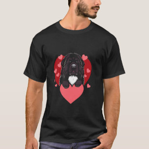 Valentinstag-Hund-Herz T-Shirt