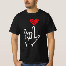Valentinstag I Liebe Sie geben ASL-Zeichen Herz
