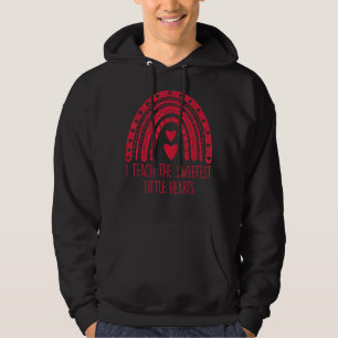 Valentinstag ich lehre den süßsten Hörnchen Regenb Hoodie