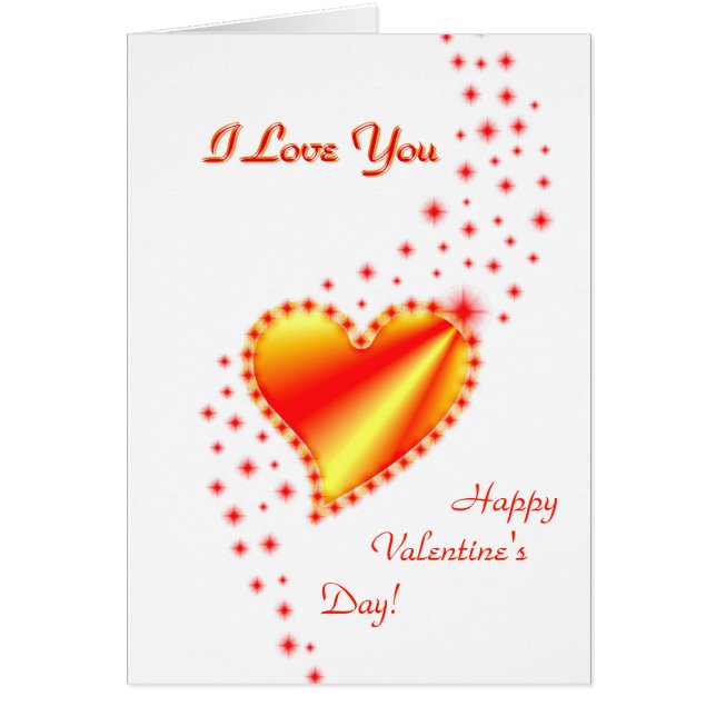 Valentinstag, ich Liebe dich, Regenbogenherz (Vorne)