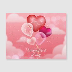 Valentinstag, ich Liebe Sie Magnetkarte