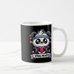 Valentinstag Ich stehle hören Panda Bären Niedlich Kaffeetasse