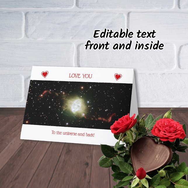 Valentinstag Ihre fleming Nebelfleckastronomie des Karte (Von Creator hochgeladen)