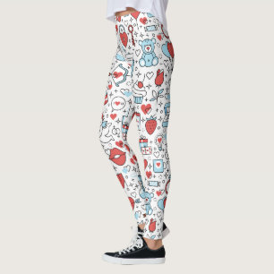 Valentinstag Ikonen Leggings