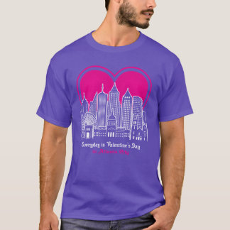 Valentinstag in Atlanta City vintage T-Shirt