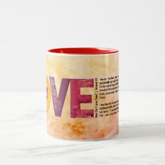 Valentinstag individuell anpassen Wie sehr ich dic Zweifarbige Tasse