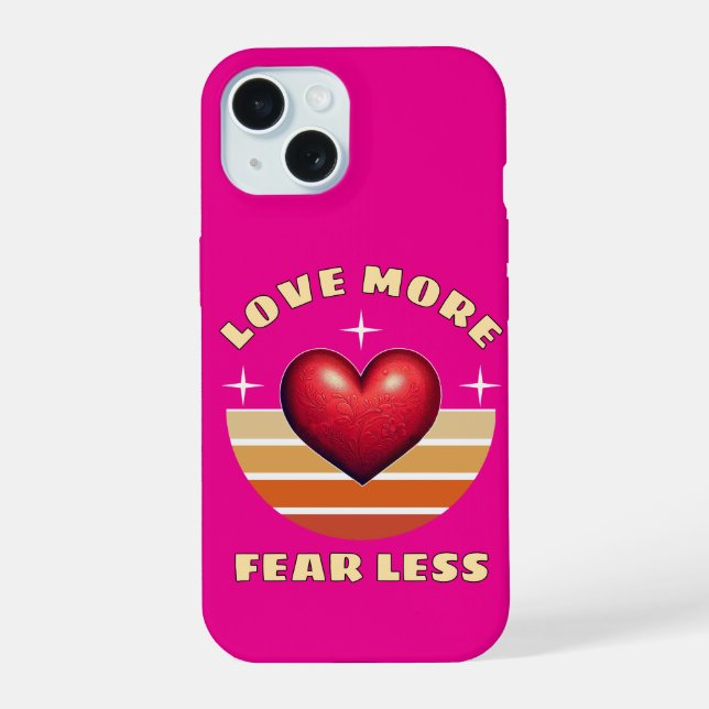 Valentinstag iPhone 15 Hülle (Rückseite)