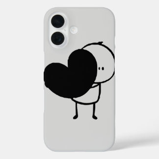 Valentinstag-iPhone-Hülle – Romantisches Herz  iPhone 16 Hülle