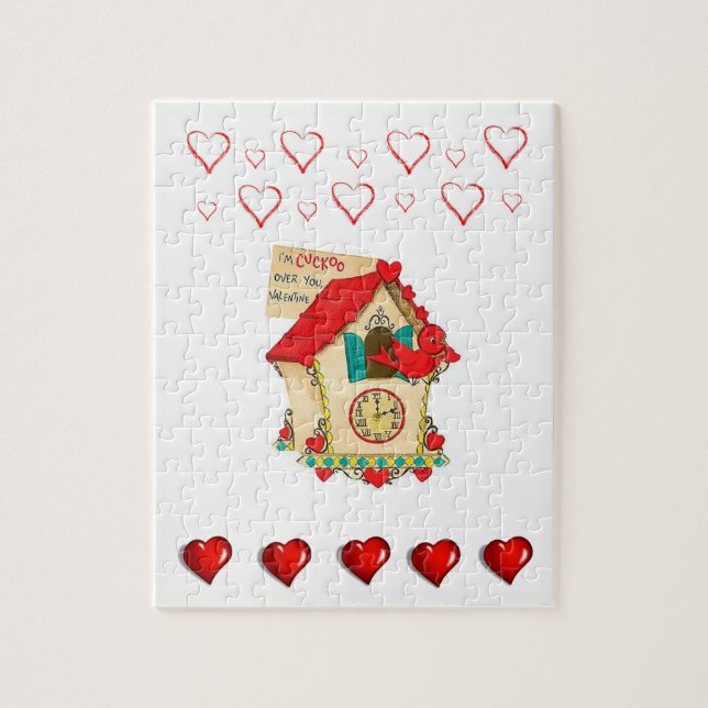 Valentinstag Jigsaw Puzzle (Vertikal)