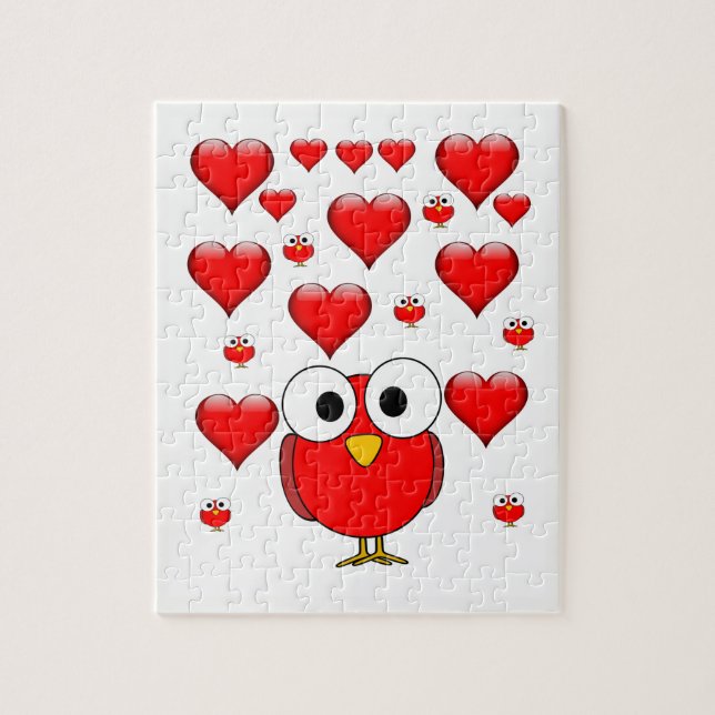 Valentinstag Jigsaw Puzzle (Vertikal)