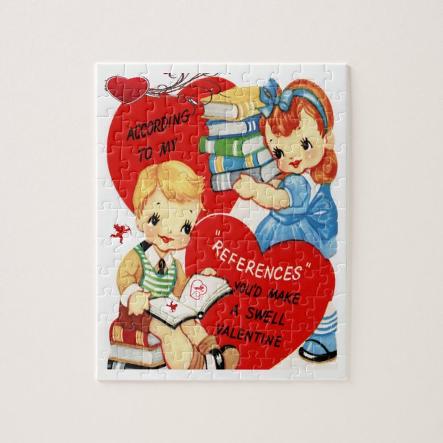 Valentinstag Jigsaw Puzzle (Vertikal)