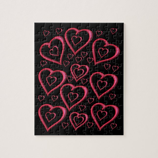 Valentinstag Jigsaw Puzzle (Vertikal)