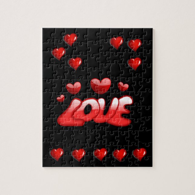 Valentinstag Jigsaw Puzzle (Vertikal)