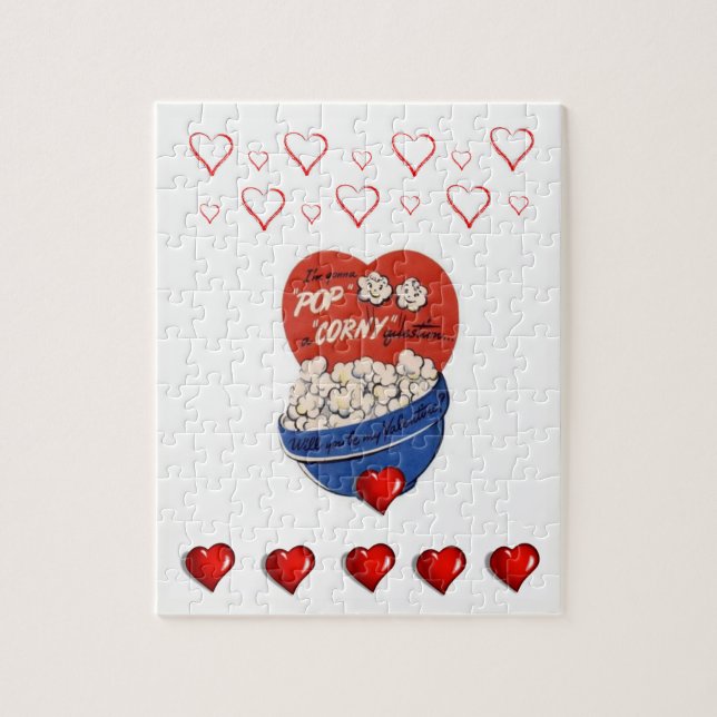 Valentinstag Jigsaw Puzzle (Vertikal)