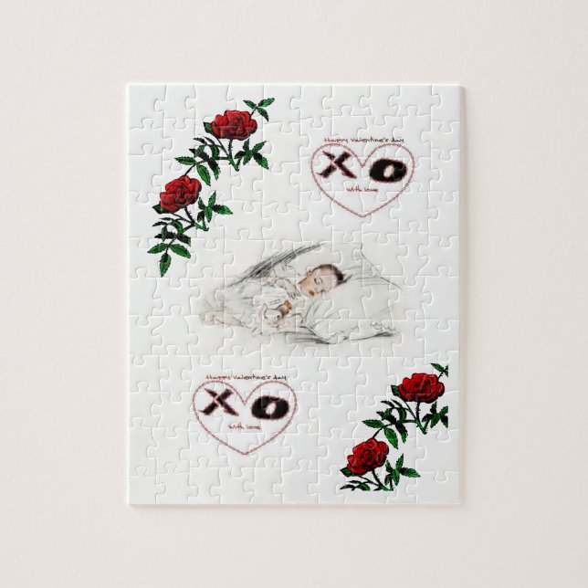 Valentinstag Jigsaw Puzzle (Vertikal)