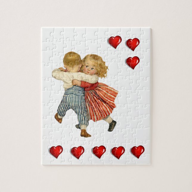Valentinstag Jigsaw Puzzle (Vertikal)