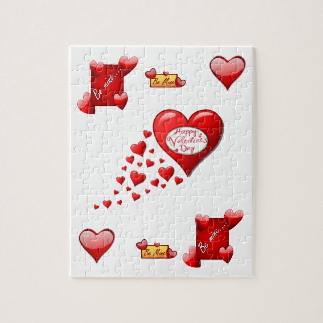 Valentinstag Jigsaw Puzzle (Vertikal)