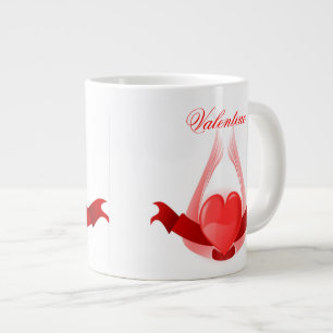 VALENTINSTAG JUMBO HERZ TASSE - BEST GIFTS LIEBE